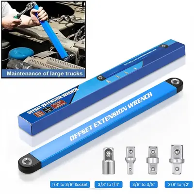 Offset Extension Wrench Set - Includes 1/2\