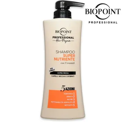Shampoo Super Nutriente Biopoint 400 Ml