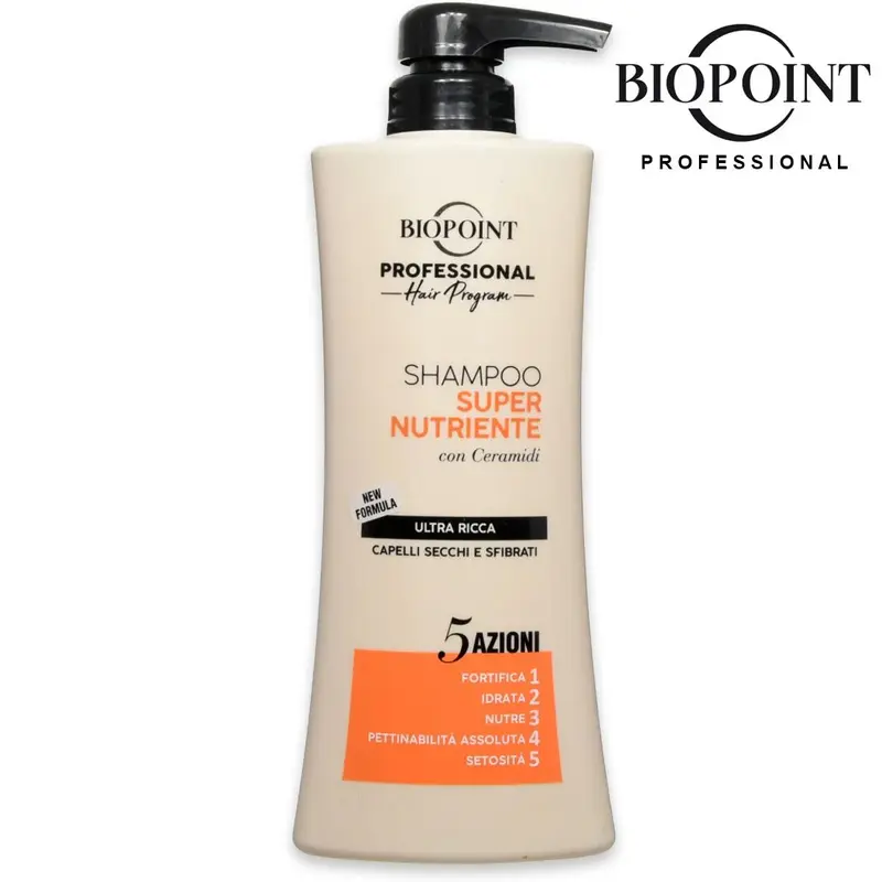 Shampoo Super Nutriente Biopoint 400 Ml