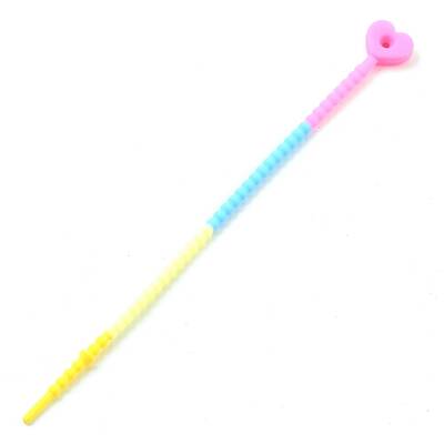 Heart Silicone Cable Ties