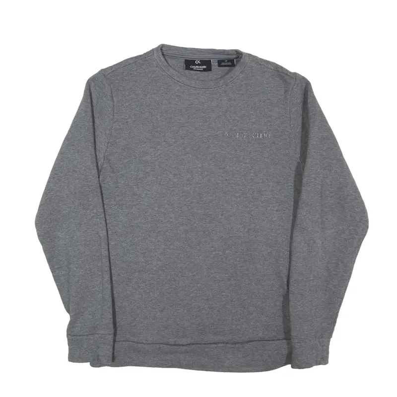 CALVIN KLEIN Performance Sweatshirt Grey Mens S