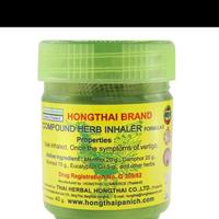 HONG THAI BRAND - Thai Herbal Inhaler for After Training or During Use, Active Ingredients: Menthol 20g, Camphor 20g, Eucalyp...