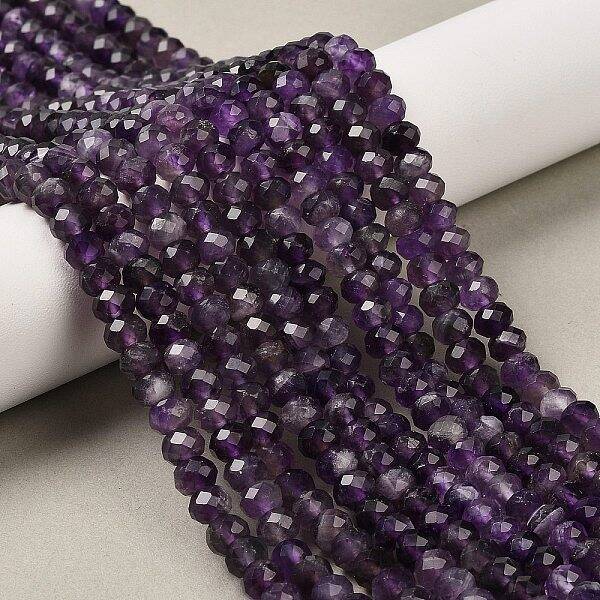 Natural Amethyst Beads Strands