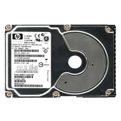 306637-004 HP 36.4GB Ultra-320 SCSI 10000 3.5-inch Hard Drive