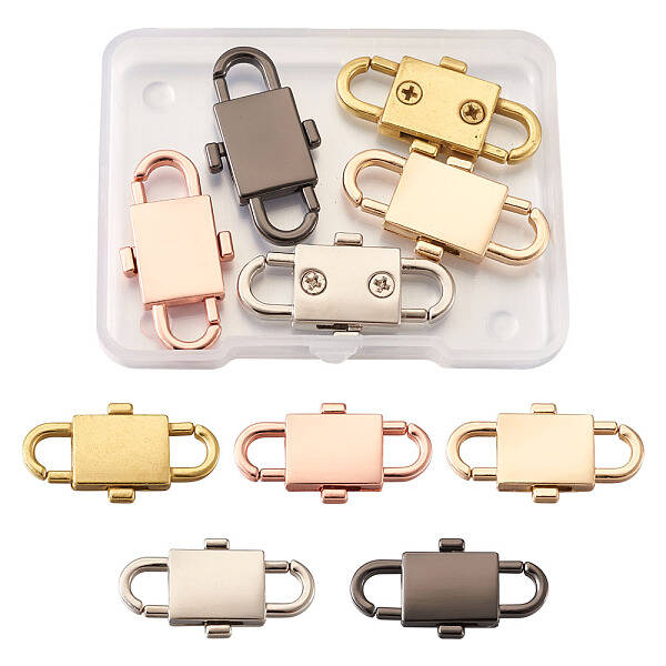 5 Colors Adjustable Alloy Chain Buckles