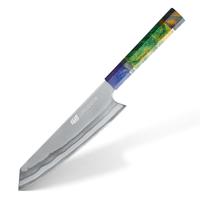 FINDKING 8 Inch Chef's Kiritsuke Knife, Professional Japanese Kitchen Knife, Steel Blade, Perfect for Chopping, Slicing, Dici...