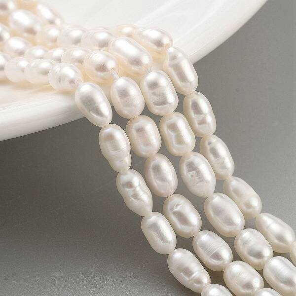 Natural Cultured Freshwater Pearl Beads Strands