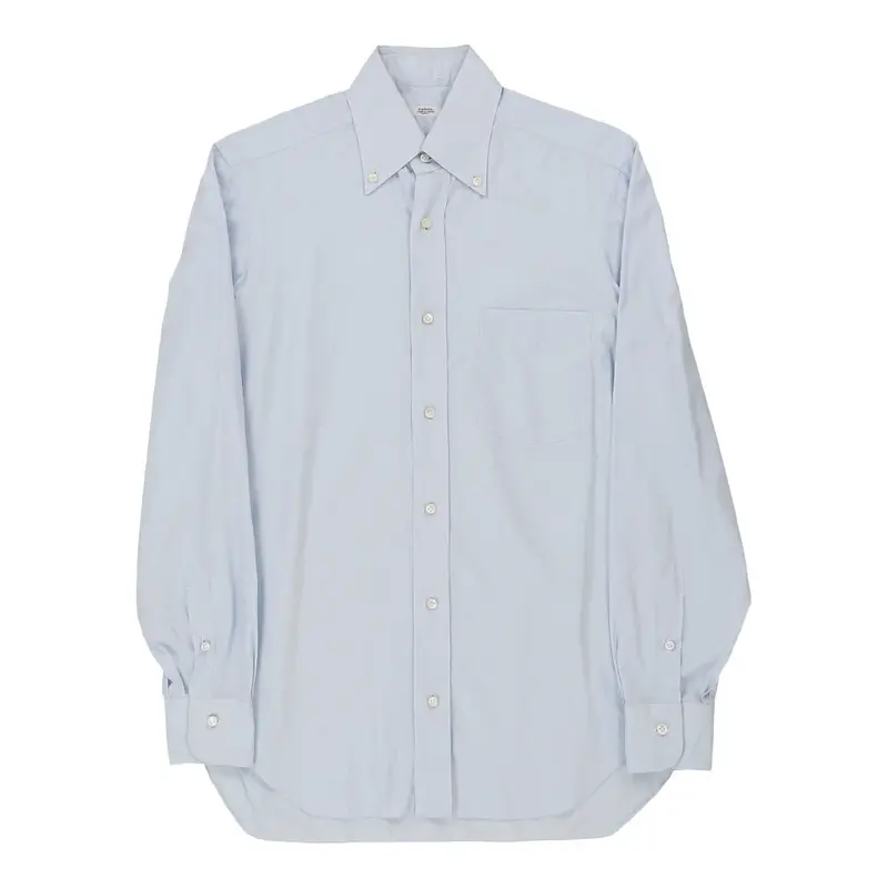 Barba Shirt - Medium Blue Cotton