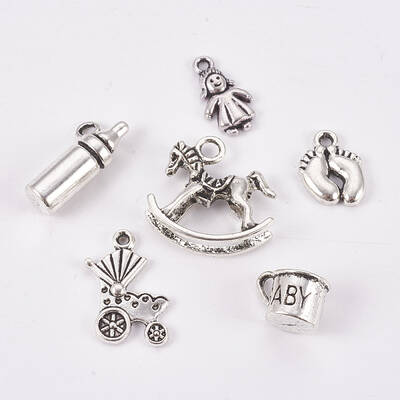 Tibetan Style Alloy Pendants