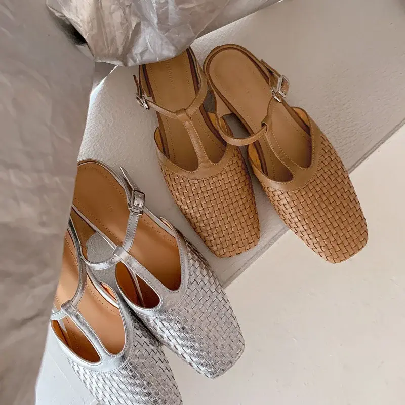 CHIKO Ivanna Square Toe Block Heels Clogs/Mules Shoes