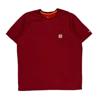 Carhartt T-Shirt - XL Red Cotton