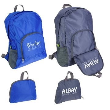 50 Custom Trailblazer Collapsible Backpack - Ripstop & Packable