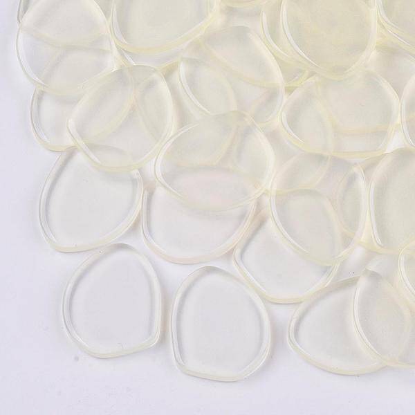 Transparent Resin Cabochons
