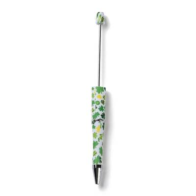 Clover Pattern Plastic Beadable Pens
