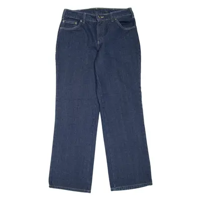 DICKIES Blanket Lined Workwear Womens Jeans Blue Relaxed Straight W30 L31
