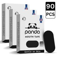 PANDA Mouth Tape, for sleep one month supply, mouth tape, Black, gentle, adhesion, 30 Strips, sports accessories. For Man and...