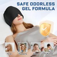 [Mother's Day Gift] Headache Relief Cap – Gel Ice Wrap for Migraines, Stress & Tension, Great for Office, Bedtime, or Home