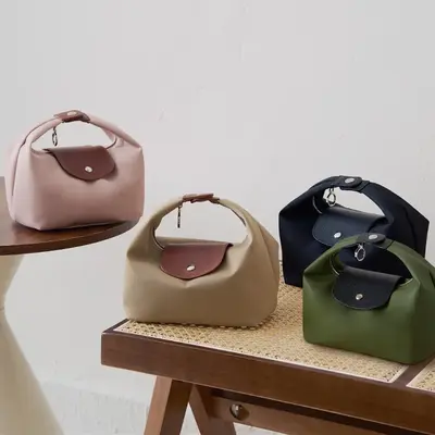 Lightweight Nylon Bag - Holds All Essentials 3 Carrying Styles in Multiple Colors for Versatile Use Durable Nylon Material Mu...