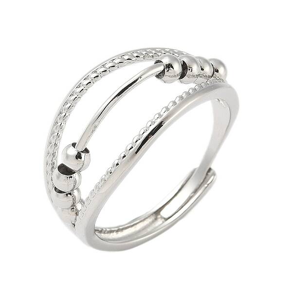 Brass Rotating Finger Rings for Women