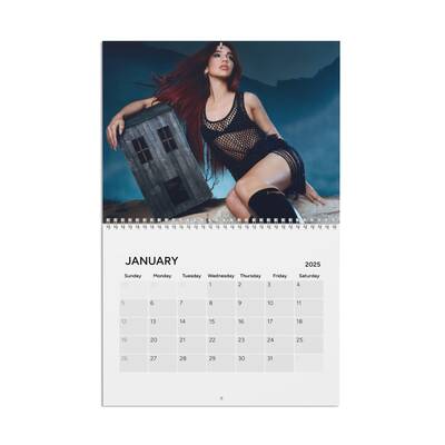 Dua Lipa 2025 Calendar | Photo Wall Calendar 2025 | Dua Lipa Gift | Gift For Daughter | Secret Santa Gift | Christmas Gift Ex...