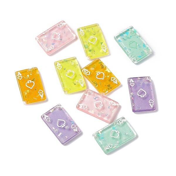 Transparent Resin Pendants
