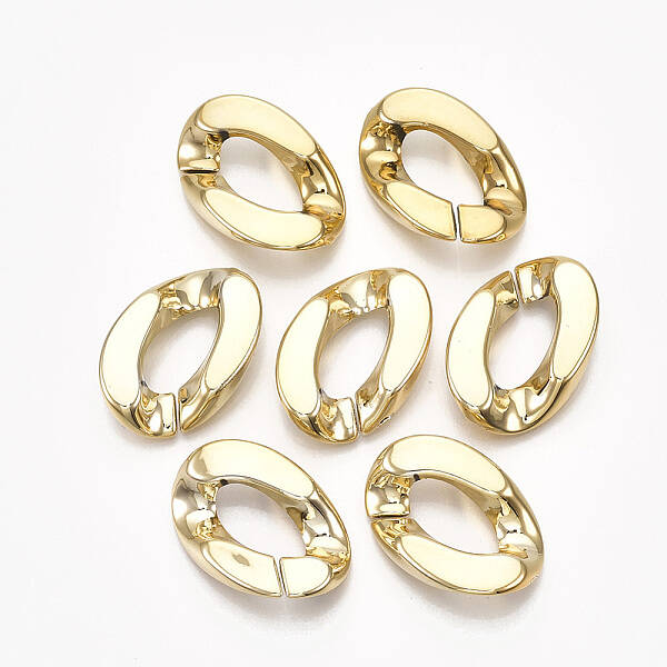 UV Plating ABS Plastic Linking Rings