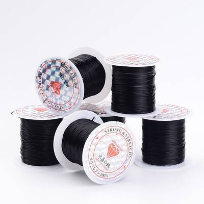 Flat Elastic Crystal String