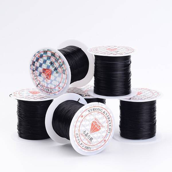 Flat Elastic Crystal String