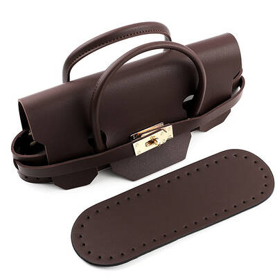 PU Leather Handbags & bag Bottom Set