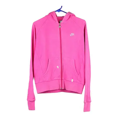 Age 13-15 Champion Zip Up - XL Pink Cotton Blend