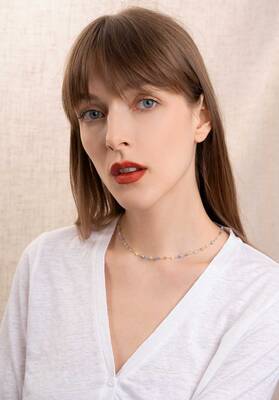 Necklace Cfla6 Lavande | Color: LAVANDE | Size: U