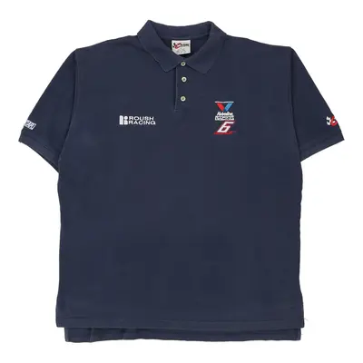Chase Authentics Nascar Polo Shirt - XL Navy Cotton
