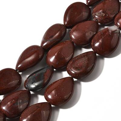 Natural Red Rainbow Jasper Beads Strands