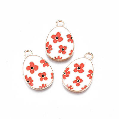Alloy Enamel Pendants