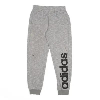 ADIDAS Joggers Grey Straight Girls L W26 L27