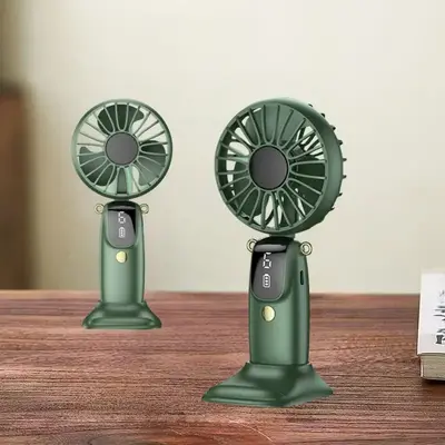 New small-sized, ultra-high-speed, powerful cooling handheld fan