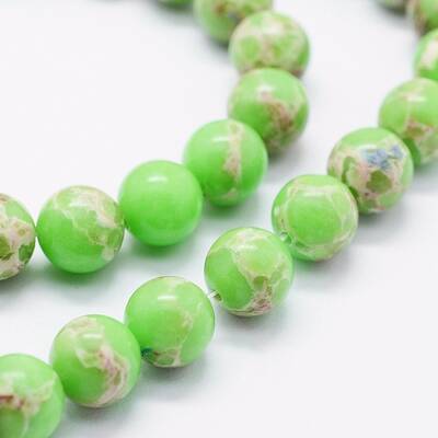 Natural Imperial Jasper Beads Strands