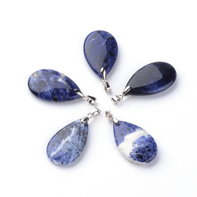 Natural Sodalite Pendants