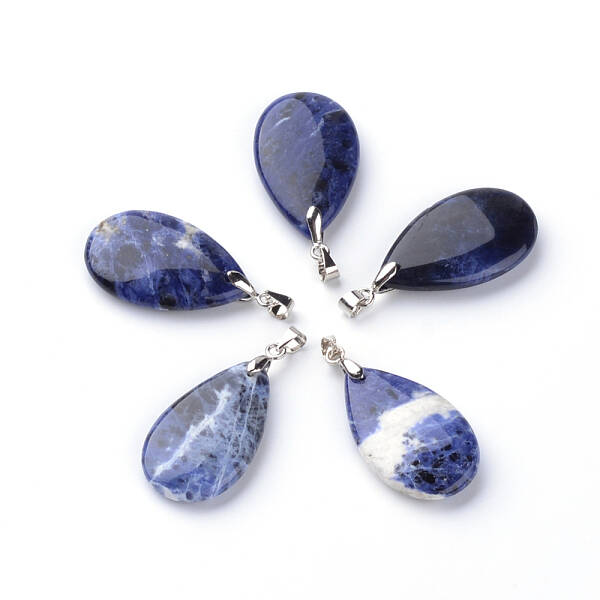 Natural Sodalite Pendants
