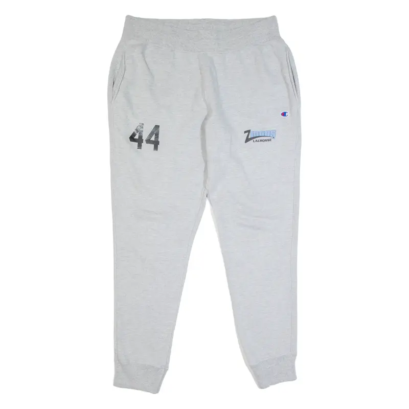 CHAMPION REVERSE WEAVE Mens Joggers Grey Tapered XL W36 L31