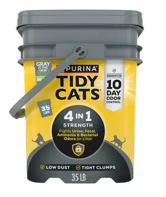 Purina Tidy Cats 4-in-1 Strength Clumping Multi-Cat Clay Cat Litter