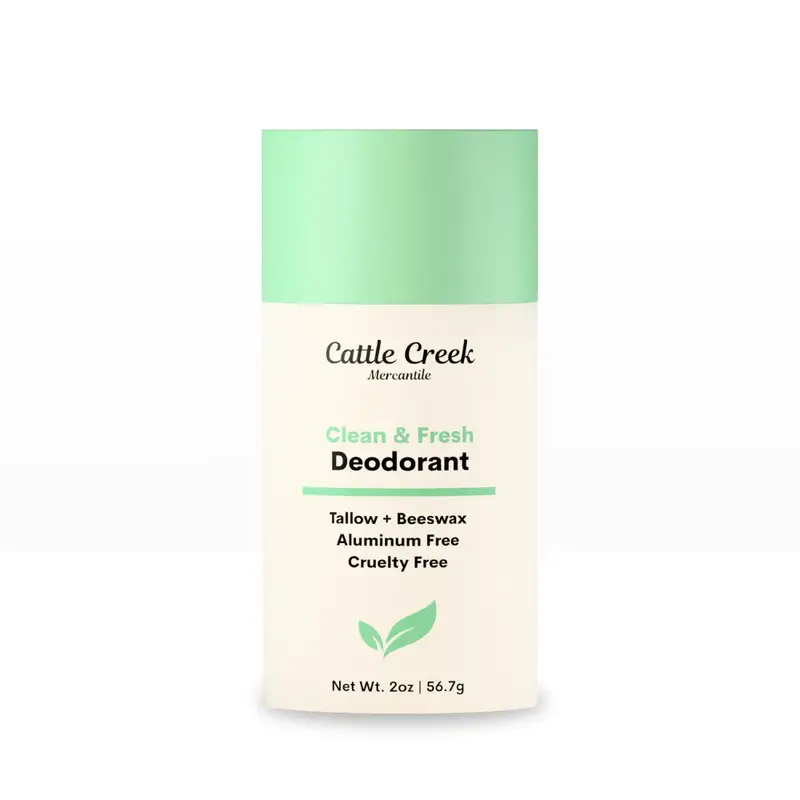 Natural Tallow Deodorant | Aluminum-Free | Long-Lasting Odor Protection | Non-Toxic, Sensitive Skin Safe | Moisturizing & Non...