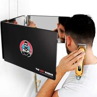 The 360 Mirror - 3 Way Mirror for Self Hair Cutting - Adjustable Trifold Barber Mirror to Cut Your Own Hair - Tri Fold Self H...