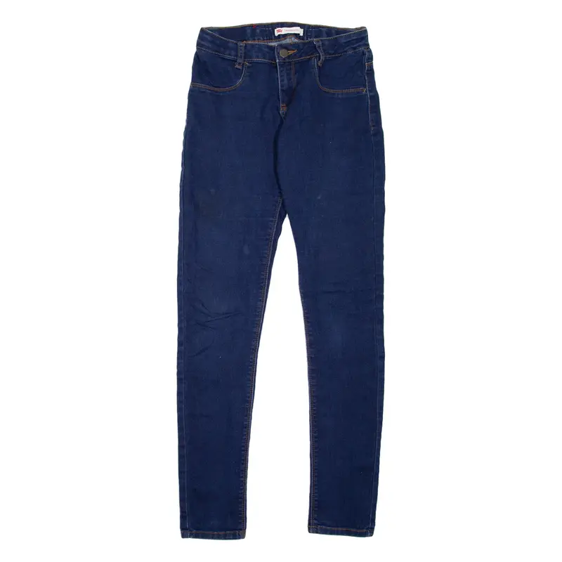 LEVI'S 710 Girls Jeans Blue Slim Skinny W26 L30