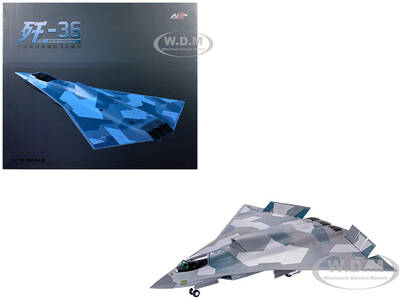 CAC J-36 Stealth Aircraft People's Liberation Army Air Force 1/72 Diecast Model by Air Force 1
