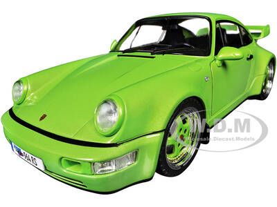 1990 Porsche 911 (964) Carrera RS Streetfighter Green Metallic 1/18 Diecast Model Car by Solido