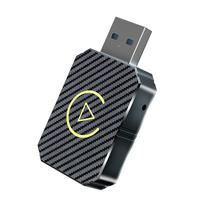 Apple 2 in 1 Wireless CarPlay Adapter for Apple & Android, Automotive Bluetooth Compact Dongle, Convert Wired to Wireless