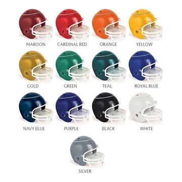 12 Promotional Snack Helmet - Football helmet