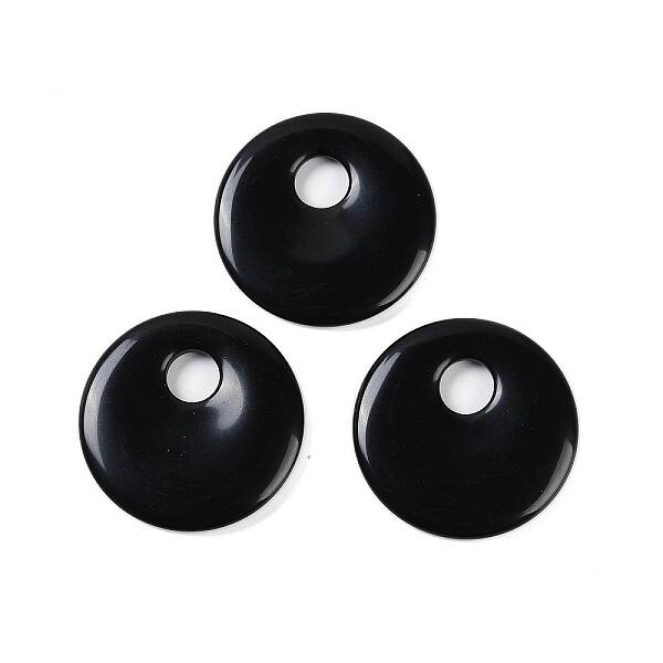 Natural Obsidian Pendants
