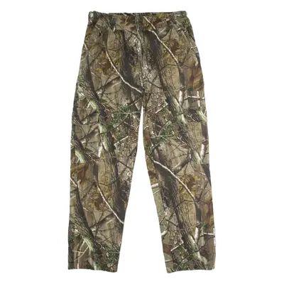 Realtree Camouflage Cargo Mens Twill Trousers Brown Regular Straight W34 L30